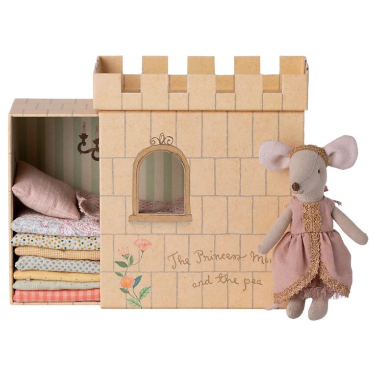 Princess &#038; The Pea Big Sister Mouse Set By Maileg 3+