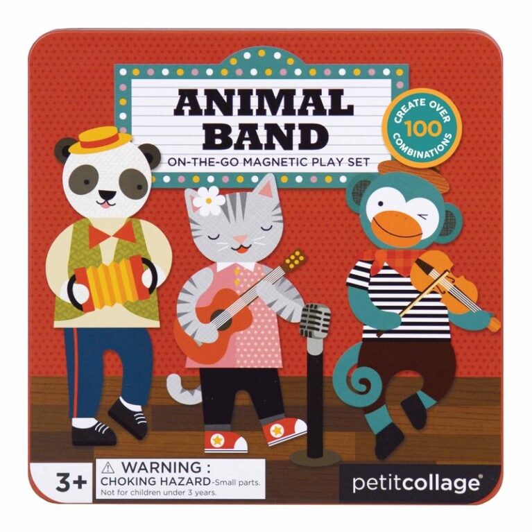 Animal Band &#8211; On The Go Magnetic Play Set 3+