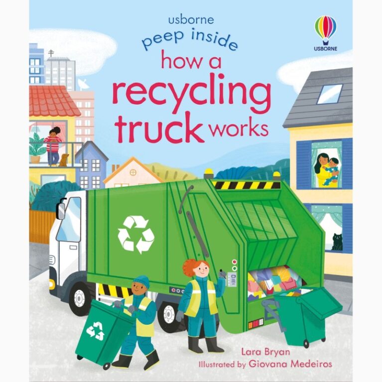 Peep Inside: How A Recycling Truck Works &#8211; Board Book