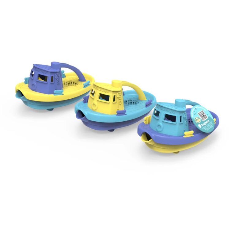 OceanBound Tug Boat By Green Toys &#8211; Recycled Plastic 6m+
