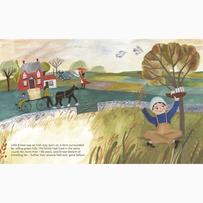 Ernest Shackleton: Little People Big Dreams Hardback Book