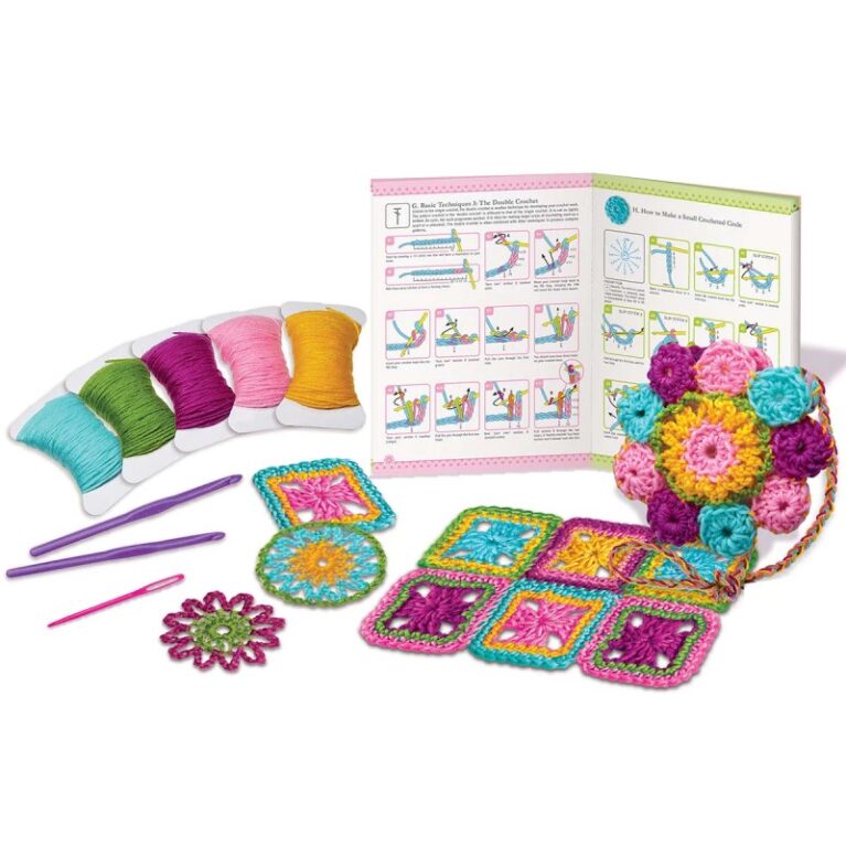 Easy To Do Crochet Art Kit 8+