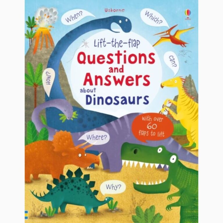 Lift The Flap: Questions &#038; Answers About Dinosaurs &#8211; Board Book