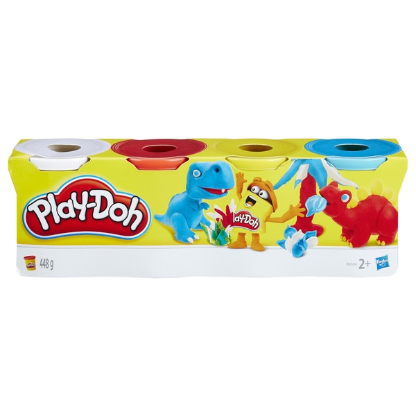 4 Play Doh / Playdough Tubs Set of 4 Large tubs