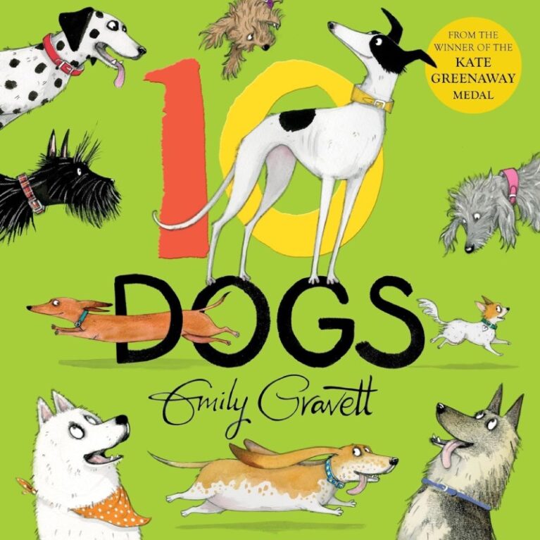 10 Dogs By Emily Gravett &#8211; Paperback Book