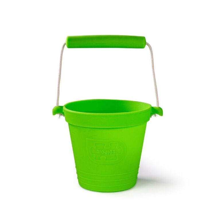 Children&#8217;s Foldable Bucket In Meadow Green 18m+