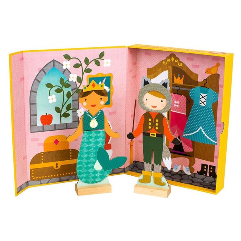 Fairy Tale Friends &#8211; Magnetic Dress Up Play Set 3+