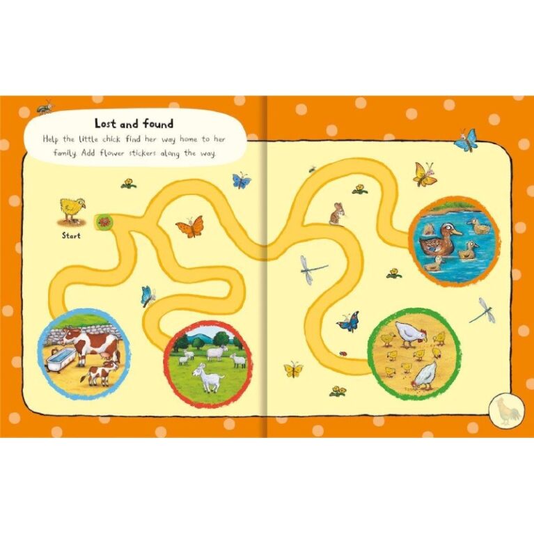 On The Farm By Axel Scheffler &#8211; Sticker Activity Book