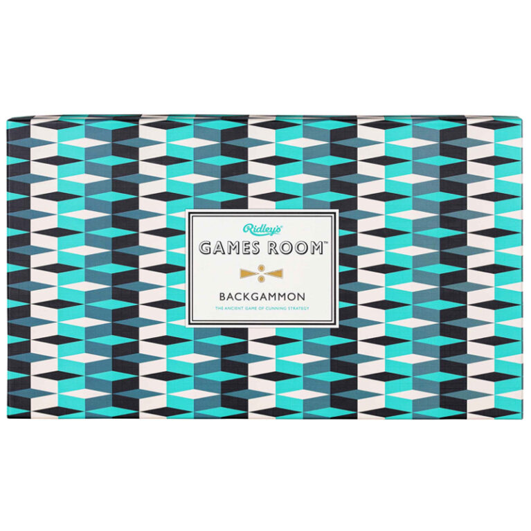 Backgammon Set In Retro Box