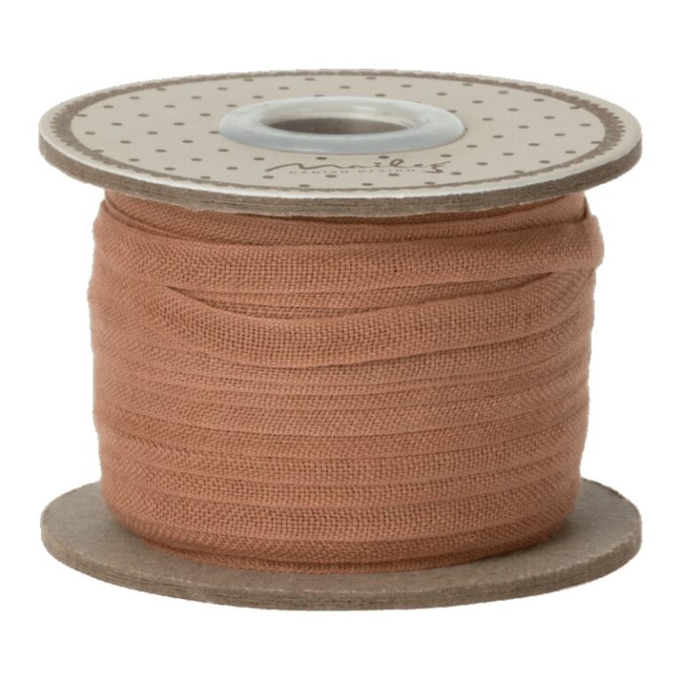 25m Roll Of Ribbon In Vintage Rose By Maileg