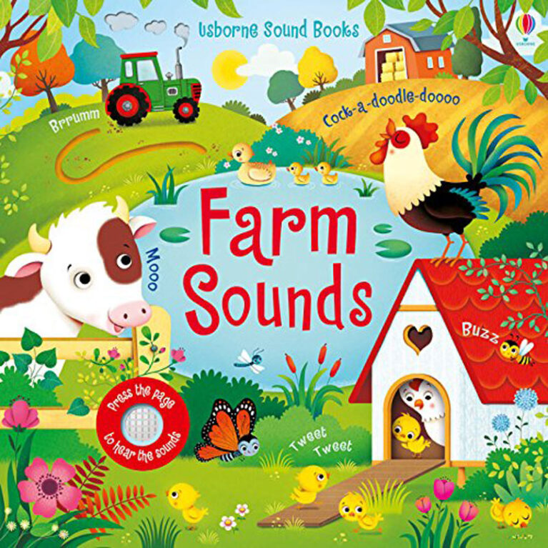 Farm Sounds Noisy Book &#8211; Hardback Book