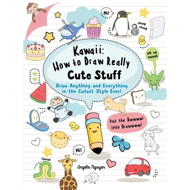 Kawaii: How To Draw Really Cute Stuff &#8211; Paperback Book