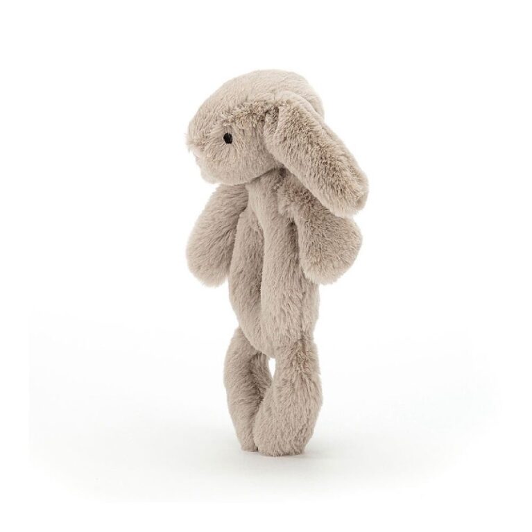 Bashful Beige Bunny Ring Rattle By Jellycat 0+