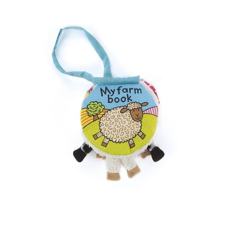 My Farm Book Fabric Book By Jellycat 0+