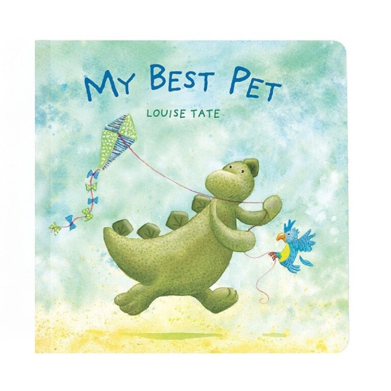 My Best Pet Book By Louise Tate &#8211; Jellycat Hardback Book