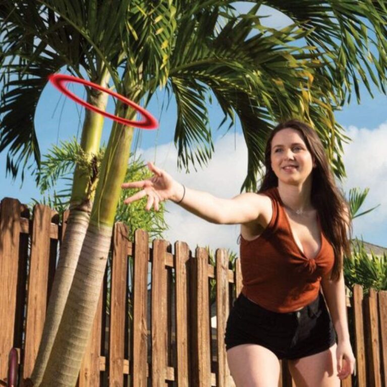 Aerobie Sprint, 10&#8242; Flying Ring Frisbee.