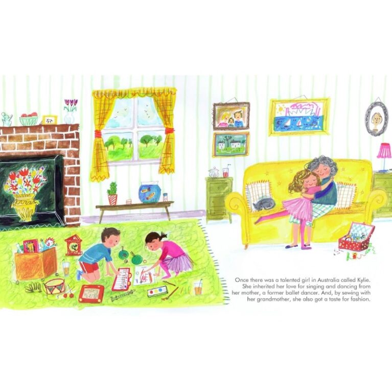 Kylie Minogue: Little People, Big Dreams &#8211; Hardback Book