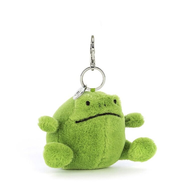 Ricky Rain Frog Bag Charm By Jellycat 3+