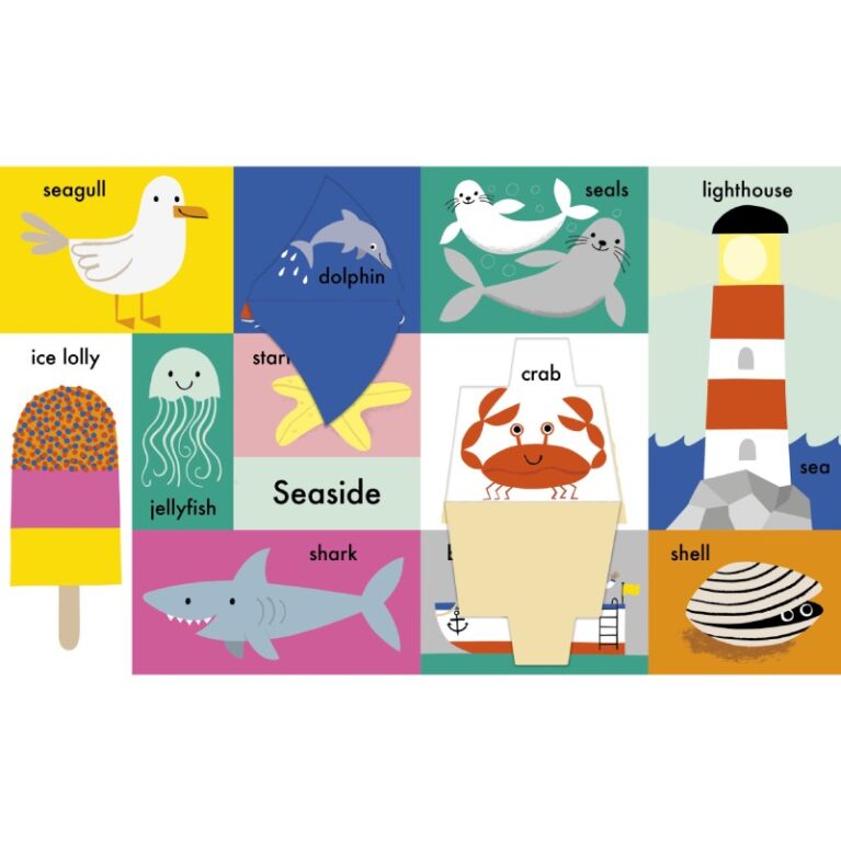 100 First Words: Nature &#8211; Lift The Flap Board Book