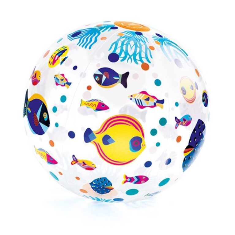 Fishes &#8211; Inflatable Ball By Djeco 3+