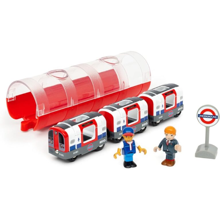 London Underground Train Brio Wooden Railway 3+