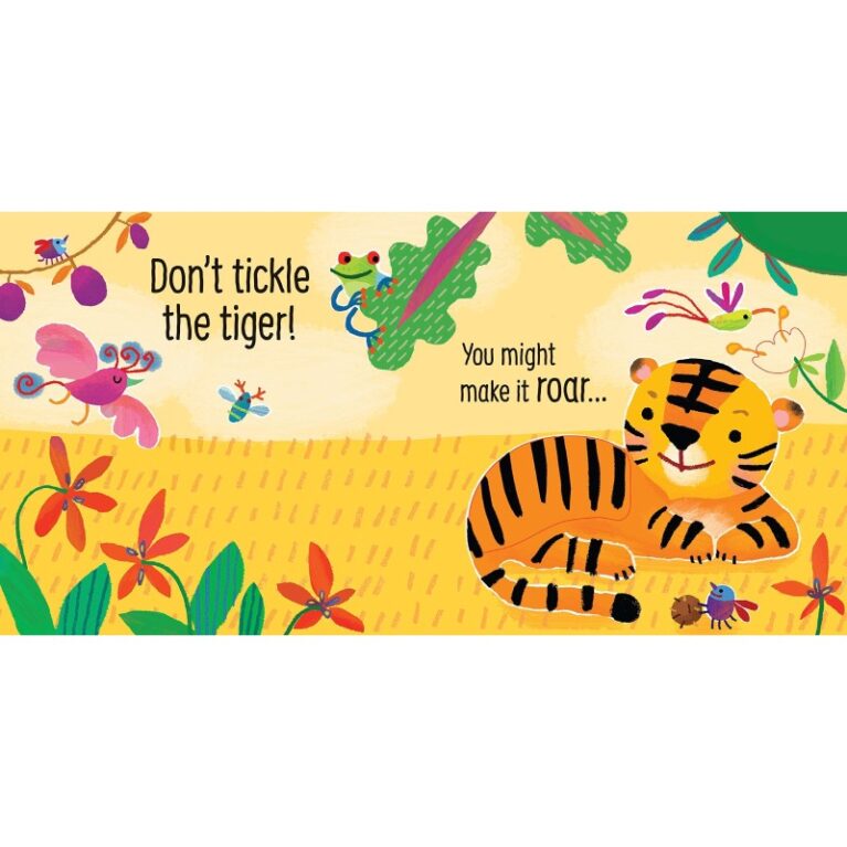 Don&#8217;t Tickle The Tiger! &#8211; Touchy Feely Sound Book