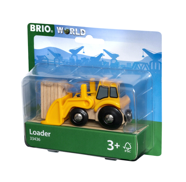 Loader Digger BRIO Wooden Railway Age 3+