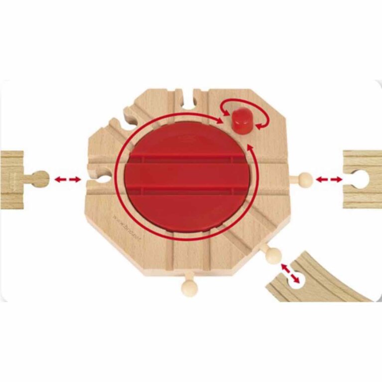 Mechanical Turntable BRIO Wooden Railway