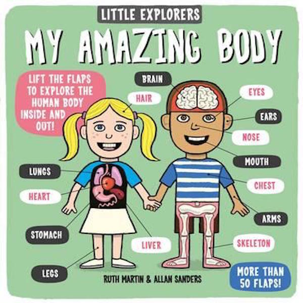 little explorers my amazing body book