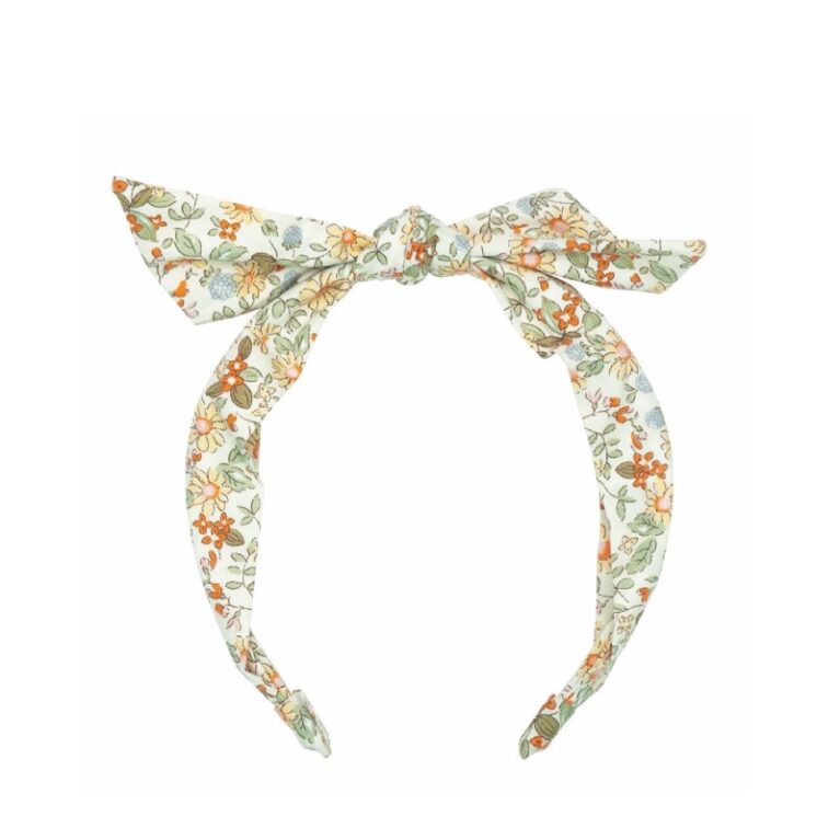 Bramble Print Tie Hairband