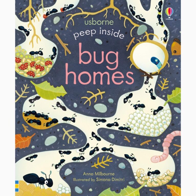 Peep Inside Bug Homes &#8211; Board Book