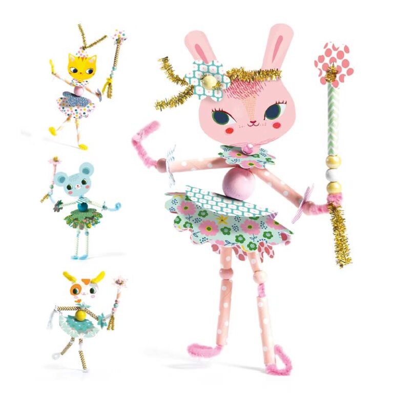 My Fairies &#8211; Threading Craft Kit By Djeco 3+