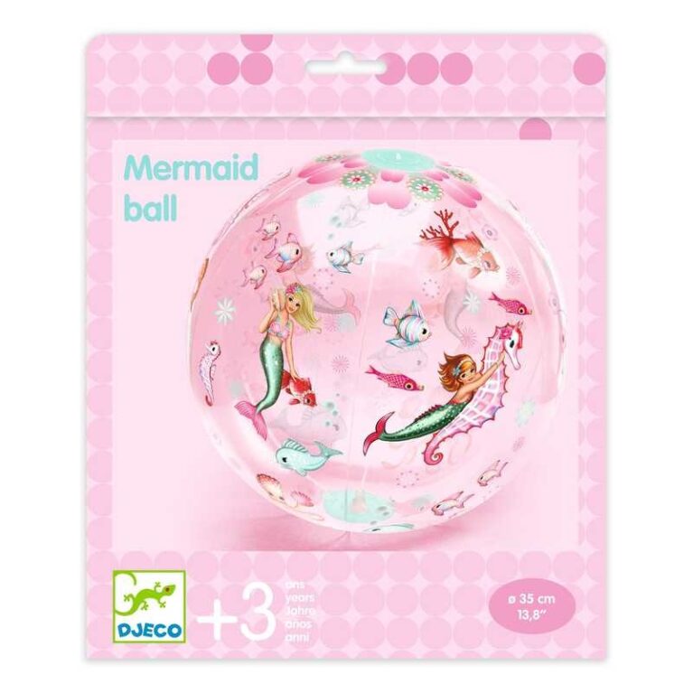 Mermaids &#8211; Inflatable Ball By Djeco 3+