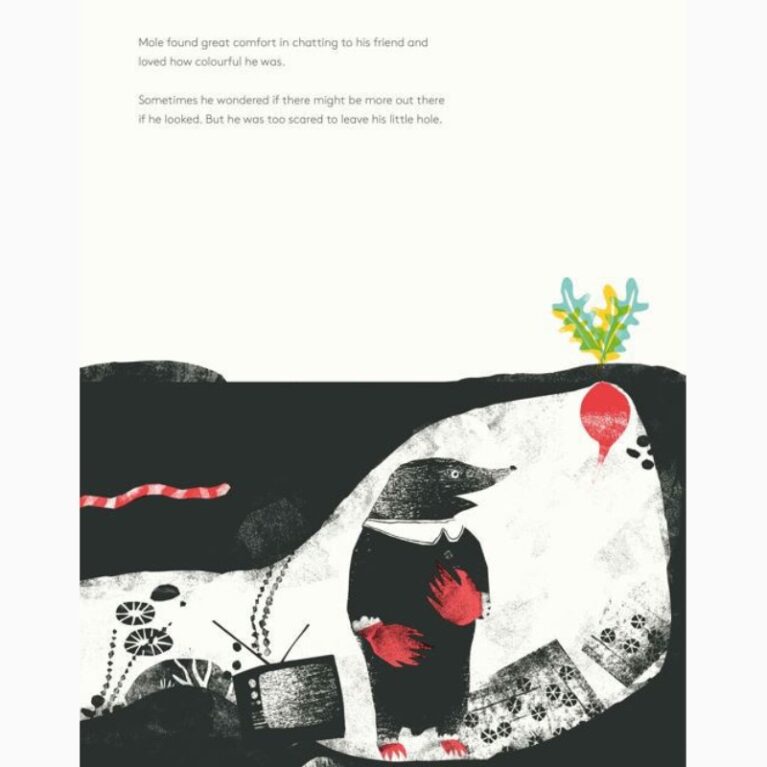 Mole In A Black And White Hole &#8211; Hardback Book