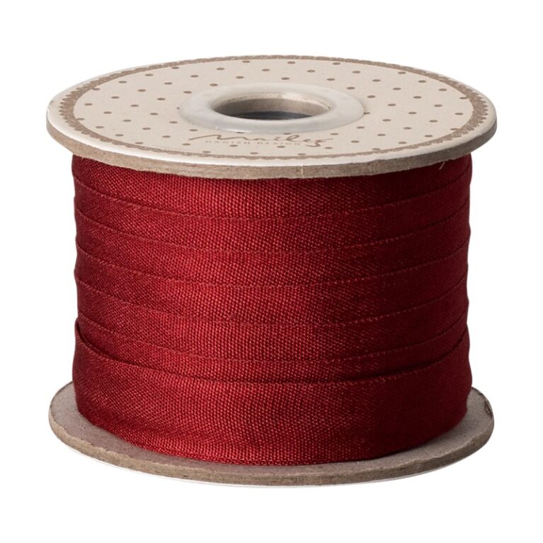 10m Roll Of Ribbon In Red By Maileg