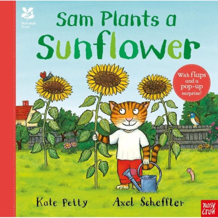 Sam Plants A Sunflower (Lift The Flap) &#8211; Paperback Book