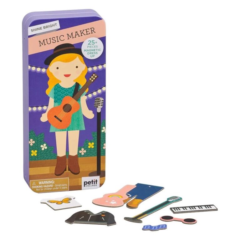 Shine Bright Music Maker &#8211; Magnetic Dress Up Set 3+