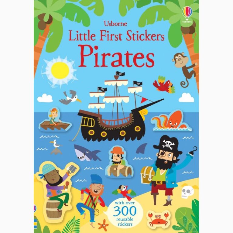 Little First Stickers: Pirates &#8211; Paperback Book
