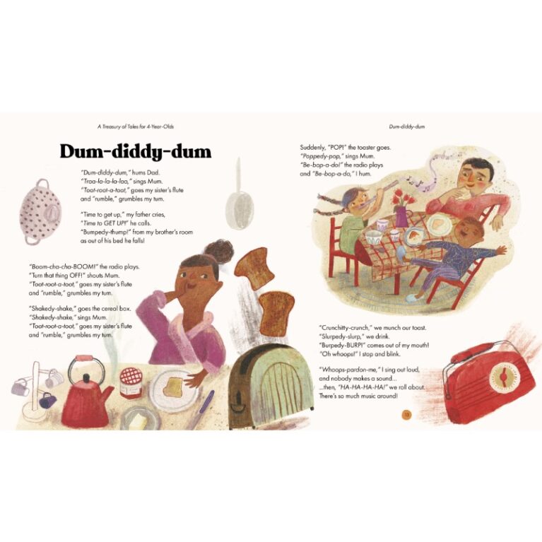 A Treasury Of Tales For Four Year Olds &#8211; Hardback Book