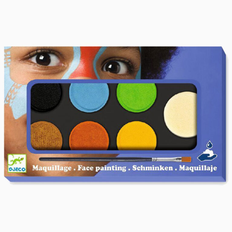 Face Painting Palette 6 Colours &#8211; Nature