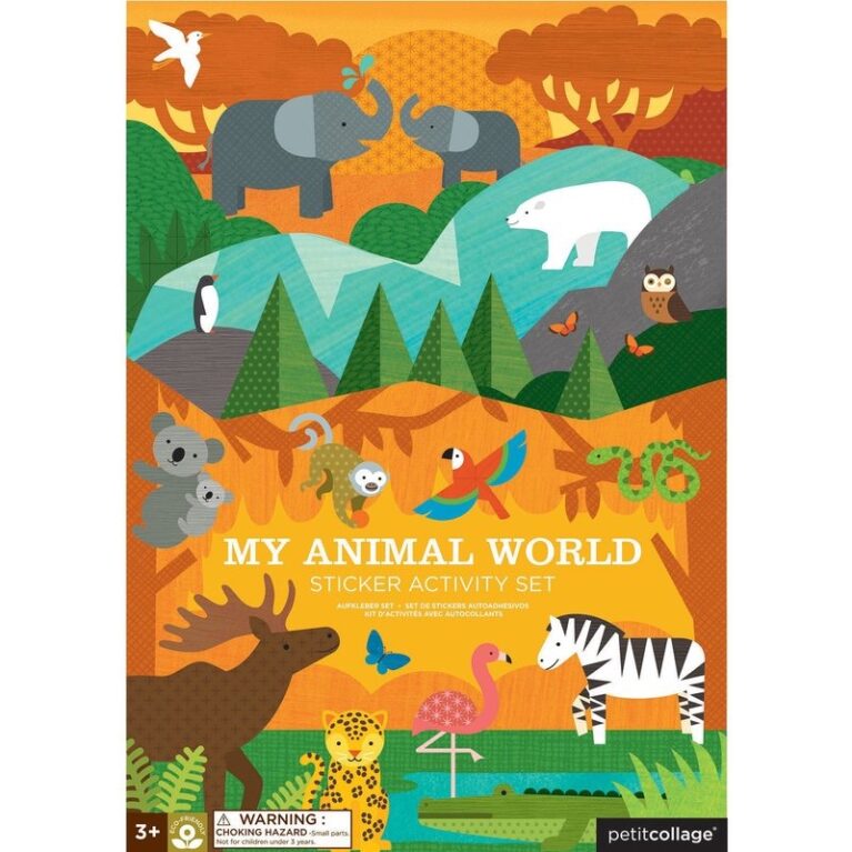 My Animal World Sticker Activity Set 4+