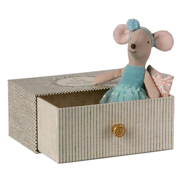 Little Sister Dance Mouse In Daybed By Maileg 3+