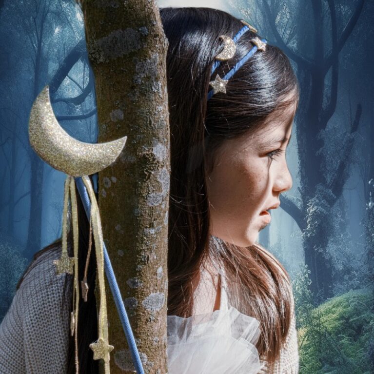 Moon and Stars Glitter Wand 3+