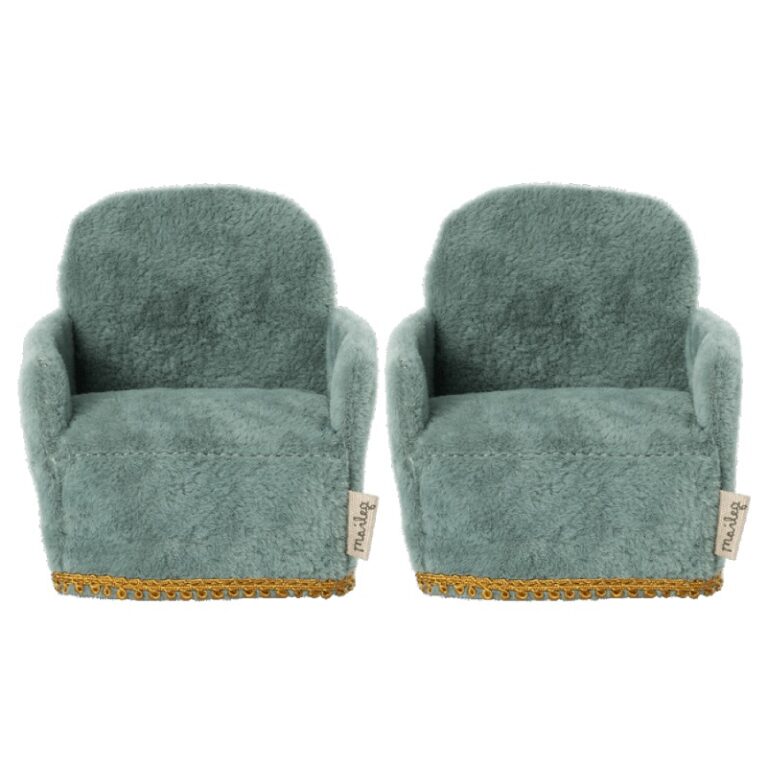 Miniature Toy Pair Of Chairs By Maileg 3+