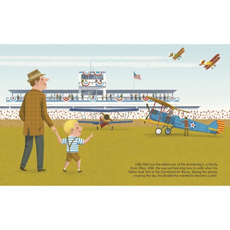 Neil Armstrong: Little People, Big Dreams &#8211; Hardback Book