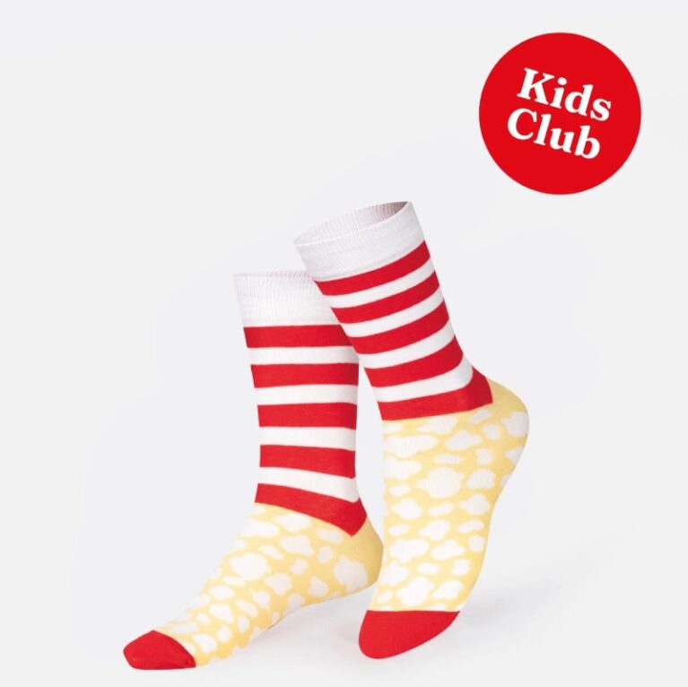 Popcorn &#8211; Children&#8217;s Pair Of Novelty Socks