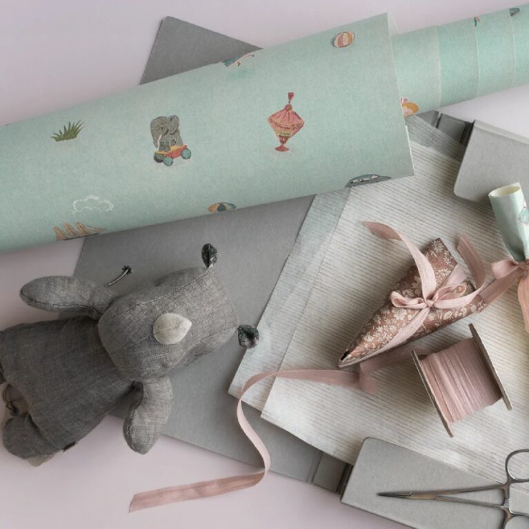 10M Roll Wrap &#8211; Toy Print By Maileg