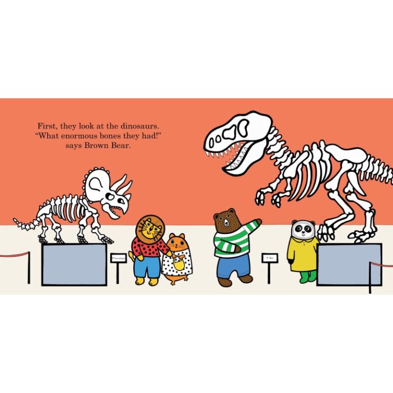 Brown Bear Goes To The Museum By Jane Foster &#8211; Board Book