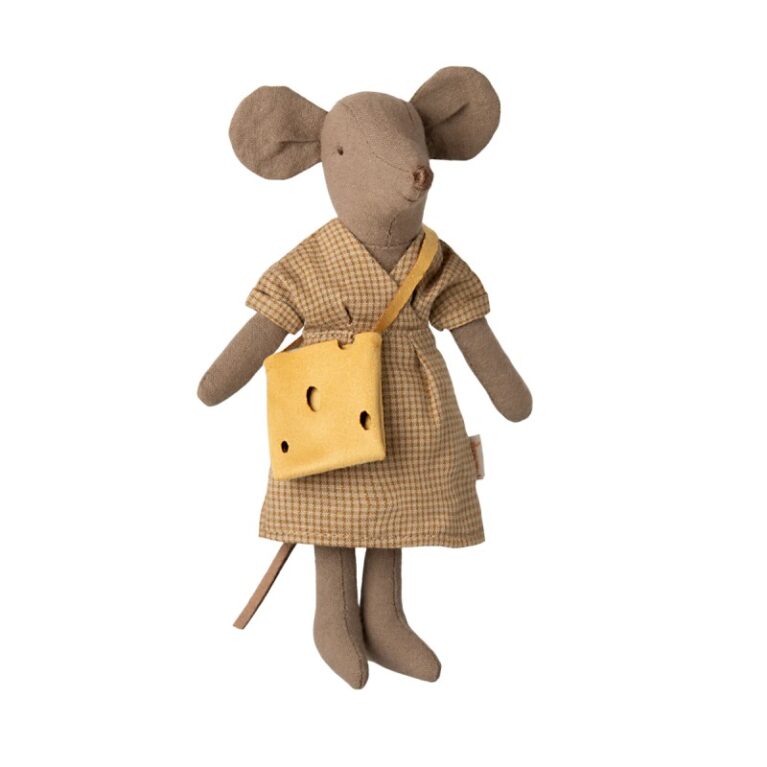 Light Brown Mum Mouse By Maileg 3+