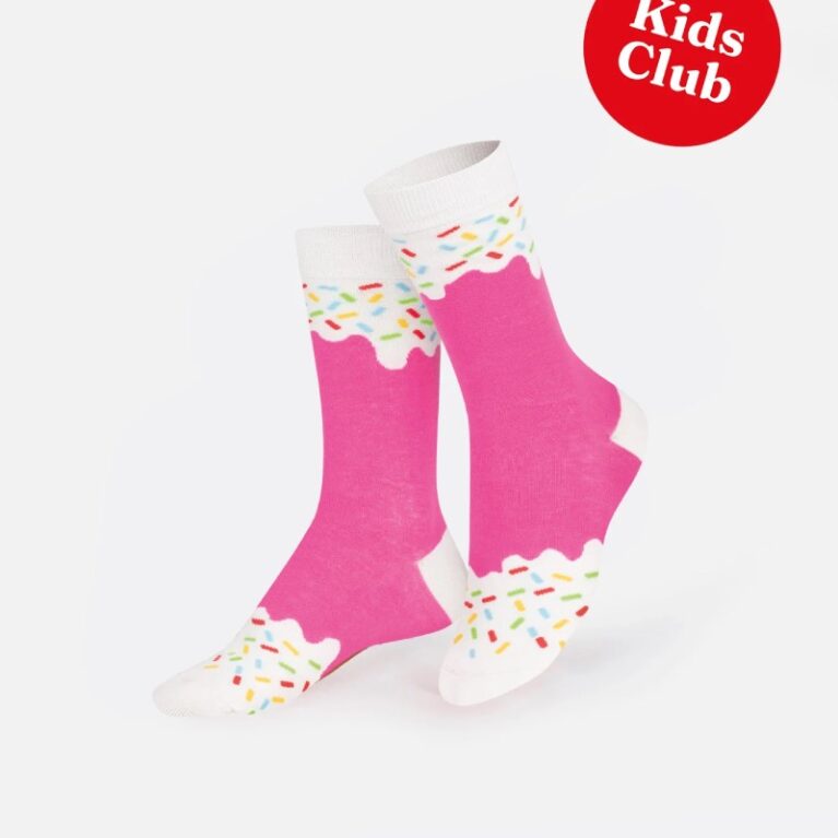Frozen Pop Strawberry &#8211; Children&#8217;s Pair Of Novelty Socks